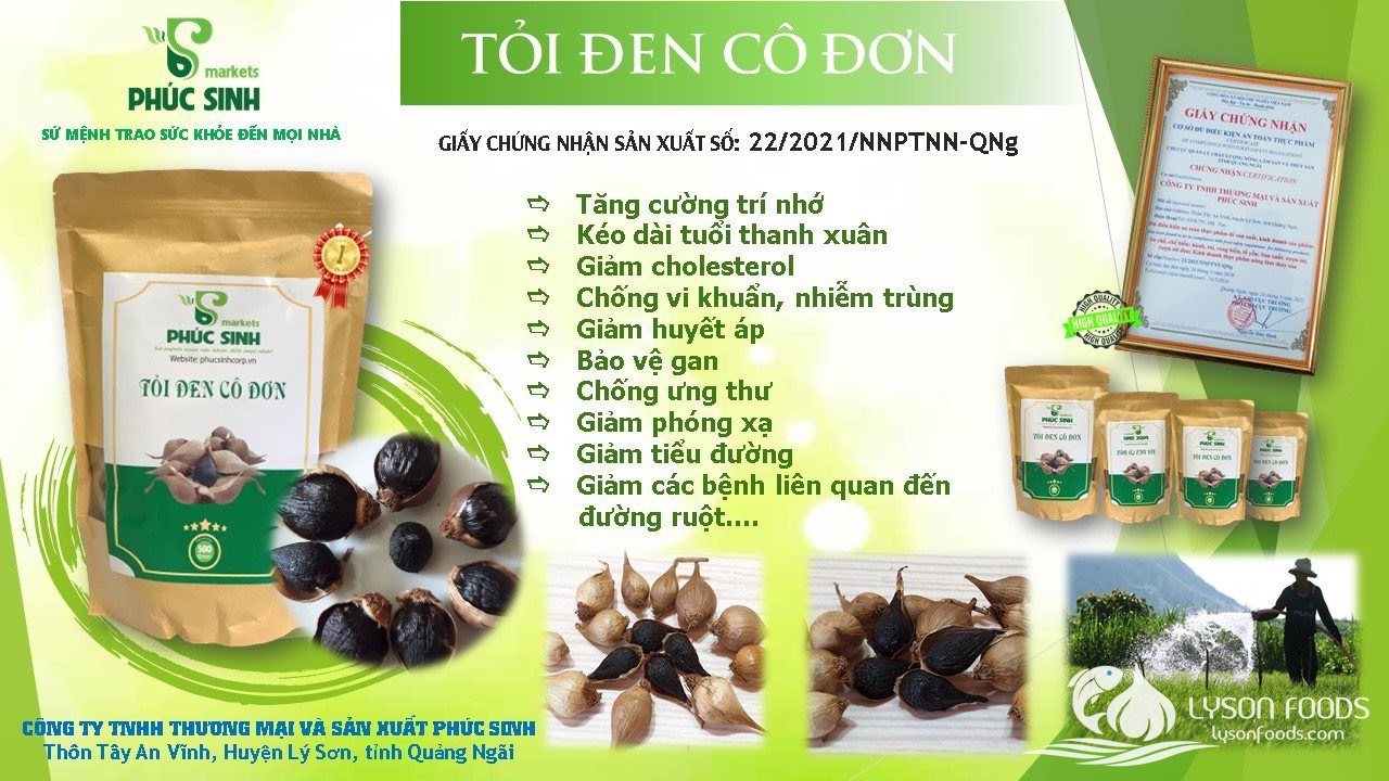 LÝ SƠN FOODS - Hải sản Lý Sơn, hành tỏi Lý Sơn, đặc sản Lý Sơn tại Tp. HCM, tại Hà nội, tại Đà Nẵng