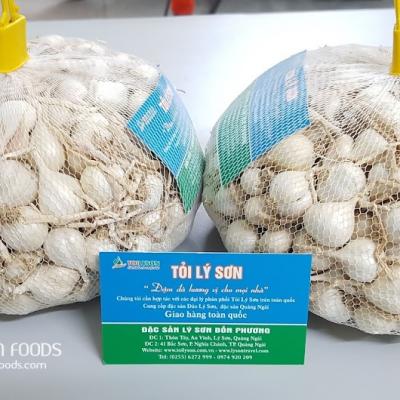 Tỏi 3 tép, tỏi 3 nhánh Lý Sơn hay còn gọi là tỏi tam tài - (Ly Son Garlic)